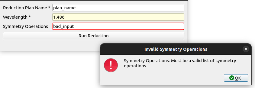 Data Input Validation